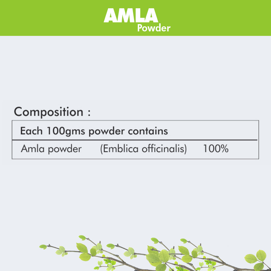 Amla Powder for Natural Skin Care, Immunity Booster and Hair Care