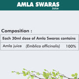 Amla Swaras Juice for Natural Skin Care, Immunity Booster and Hair Care 500 ML