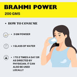 Organic Brahmi Powder 200gms