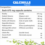 Calcihills Capsules: Natural Calcium Supplement for Men and Women's Strong Bones and Immunity