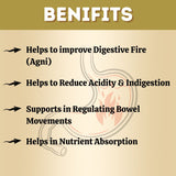 Guthills Capsule, Ayurvedic digestive care,Natural IBS remedy, Regulates Bowel Movements,Promotes Gut Health