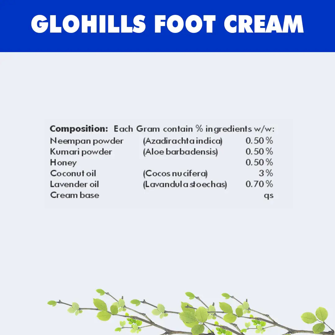 Glohills Foot Cream For Softening
