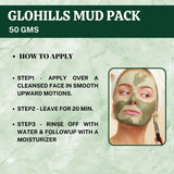 Buy Mud Pack for Skin-Deep Cleanse and Revitalization -  how to apply