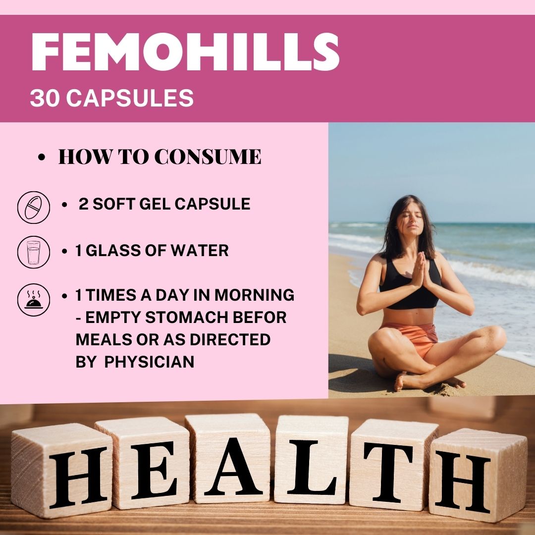 Femohills Women's Health Capsules - how to consume