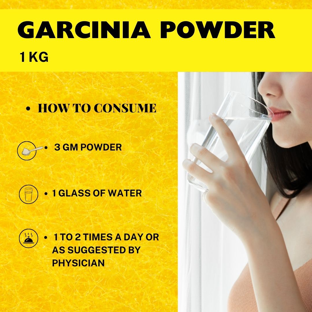 Garcinia Powder supports Weight Loss and Promotes Metabolism Natural Appetite Suppressant 1 kg