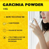 Garcinia Powder supports Weight Loss and Promotes Metabolism Natural Appetite Suppressant 1 kg