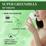 Buy Super Greenhills Tablets for Immunity Boost - how to consume