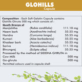 Glohills Capsules for Women, Natural, Youthful Glow, Wrinkle-free Skin, Promotes Skin Regeneration, Improves Skin Elasticity