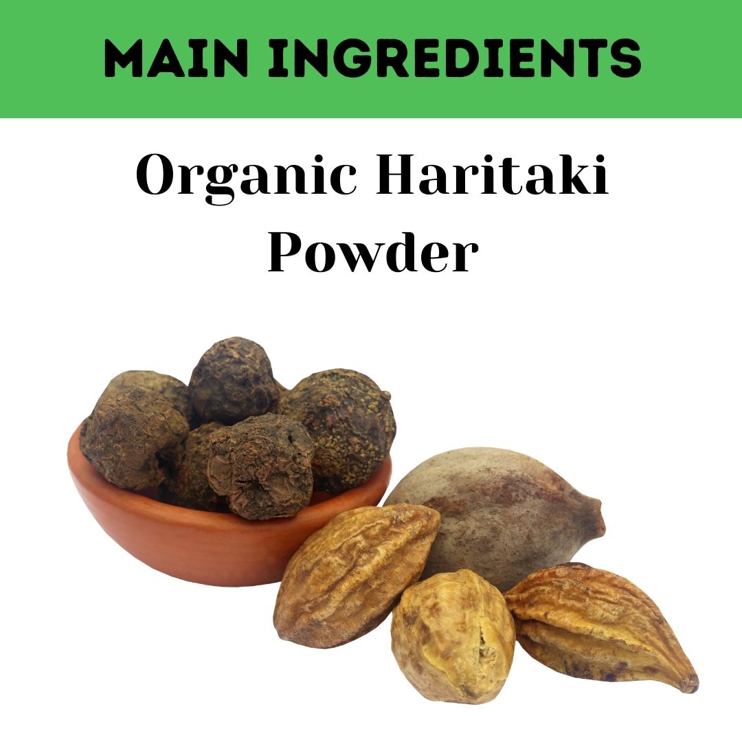 Buy Organic Haritaki Powder for Digestive Wellness