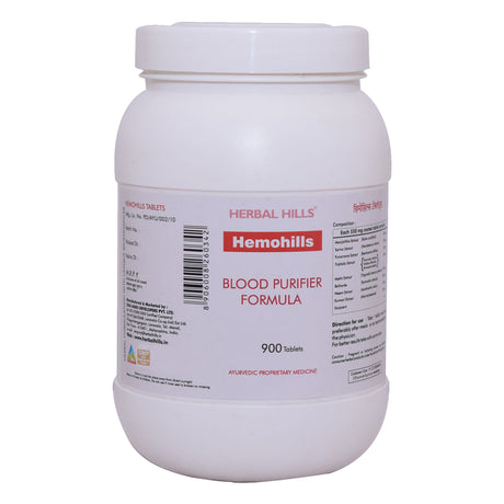 Hemohills Tablet, Ayurvedic Blood Purifier, Natural Skin Detox