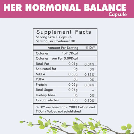 Buy Her Hormonal Balance Capsules for Women's Health