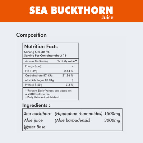 Sea Buckthorn Juice