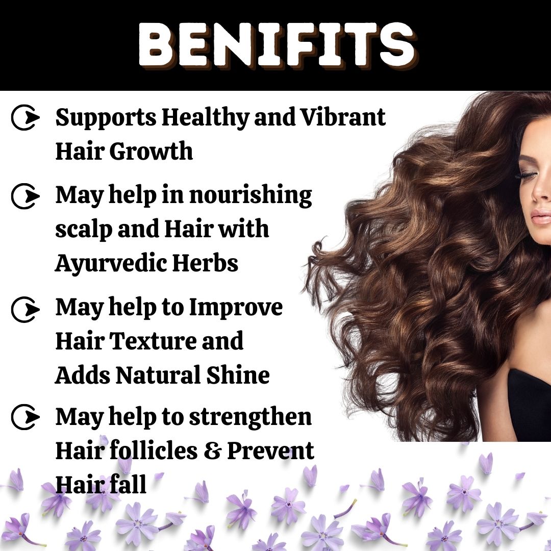 Keshohills Tablet Hair Care Therapy Anti Hairfall tablet that Maintains Shine Healthy Strong Hair
