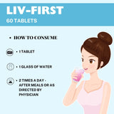 Buy Liv-First Tablet for Comprehensive Liver Support - how to consume