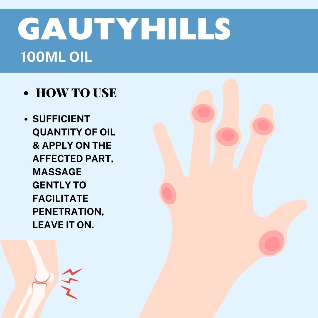 Buy Gautyhills Oil for Effective Gout Care - how to consume