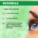 Ocuhills Capsule, Ayurvedic eye care capsules, Natural eye strain, dry eye relief, Visual clarity supplement
