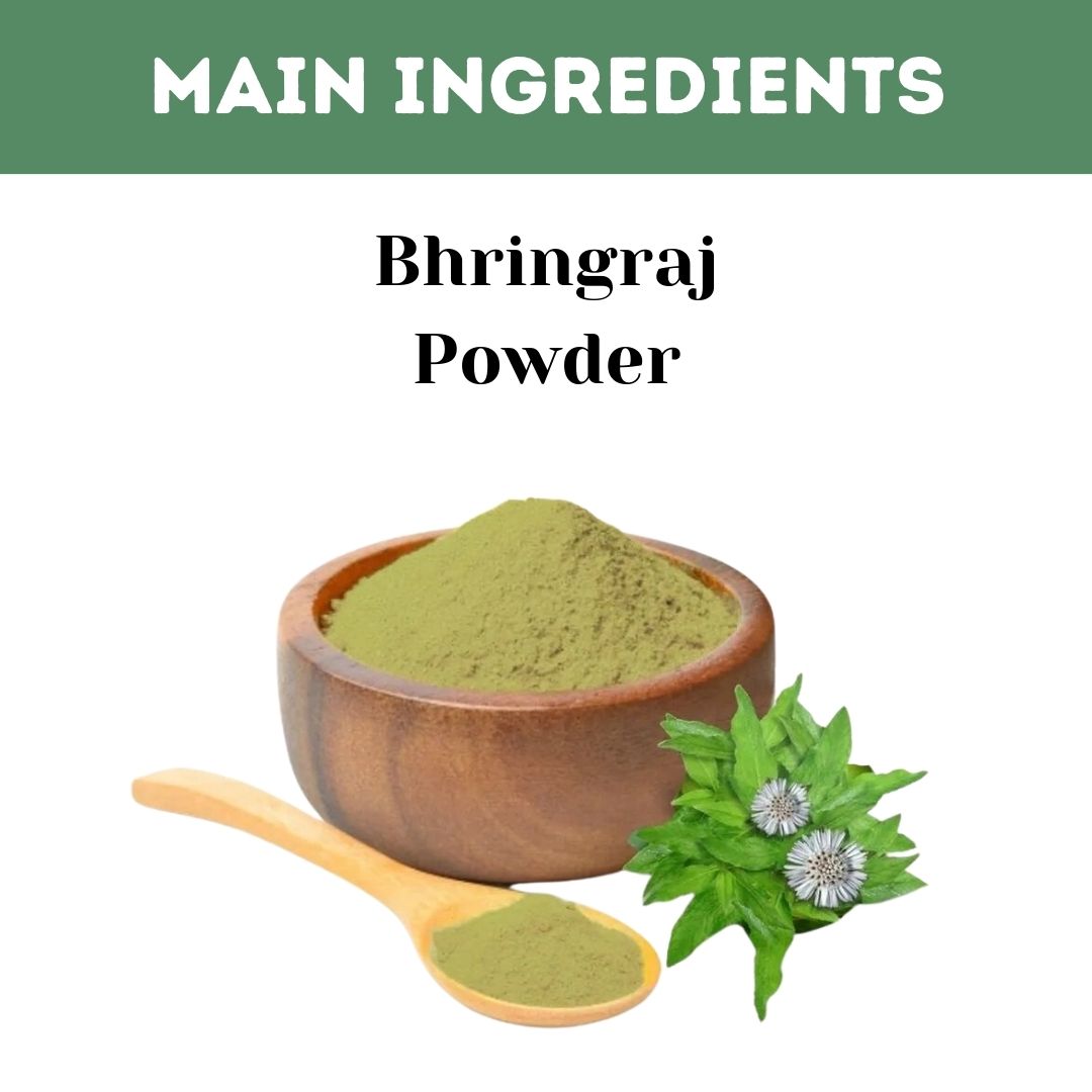 Buy Organic Bhringraj Powder for Natural Hair Care