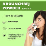 Buy Organic Krounchbeej Powder for Natural Vigour and Vitality - how to consume