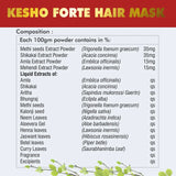 Hair Mask Powder Pure and Natural Hair Mask hair fall Growth Split Ends Luster Shining Nourishment 120 GMS