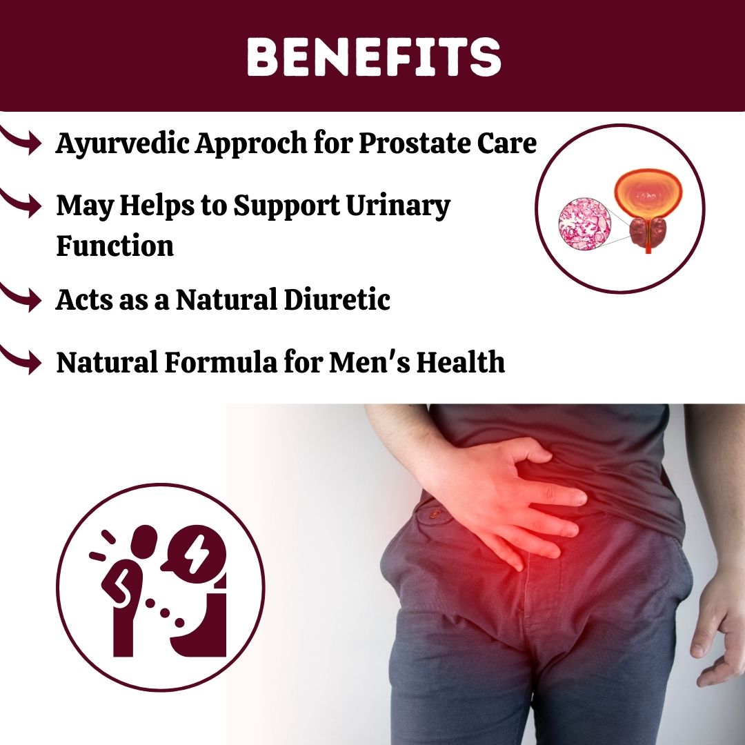 Proscarehills Tablet Supports Healthy Prostate Function Helps Relieve Bladder Discomfort Improves Urinary Flow