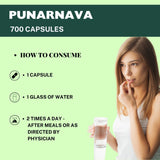 Punarnava Capsule Promotes Urinary Tract Wellness, Ayurvedic Diuretic, Kidney care & Rejuvenation