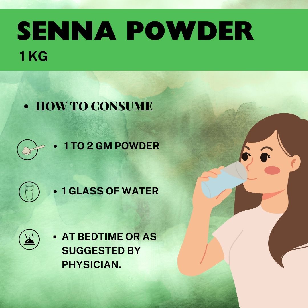 Buy Senna Powder for Natural Digestive Support - how to consume