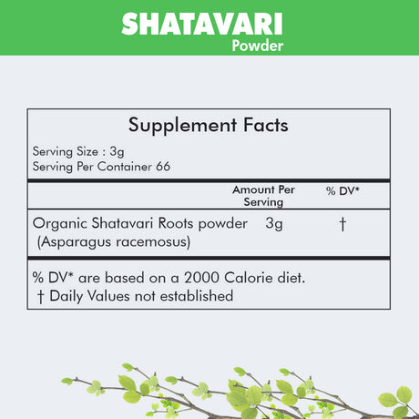 Buy Organic Shatavari Powder for New Mothers' Health