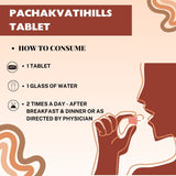 Pachakvatihills Tablet, Ayurvedic Digestive Care, Relieves Bloating and Gas, Natural indigestion relief, Herbal digestive remedy