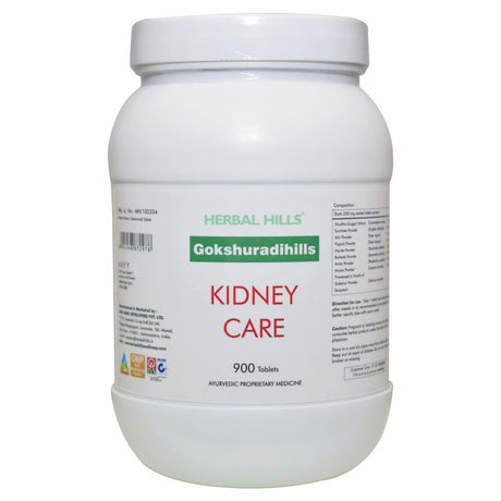 Gokshuradihills Tablet, Ayurvedic Kideny & Prostate care, Aids in Urinary Tract Health, Supports Prostate Gland Health