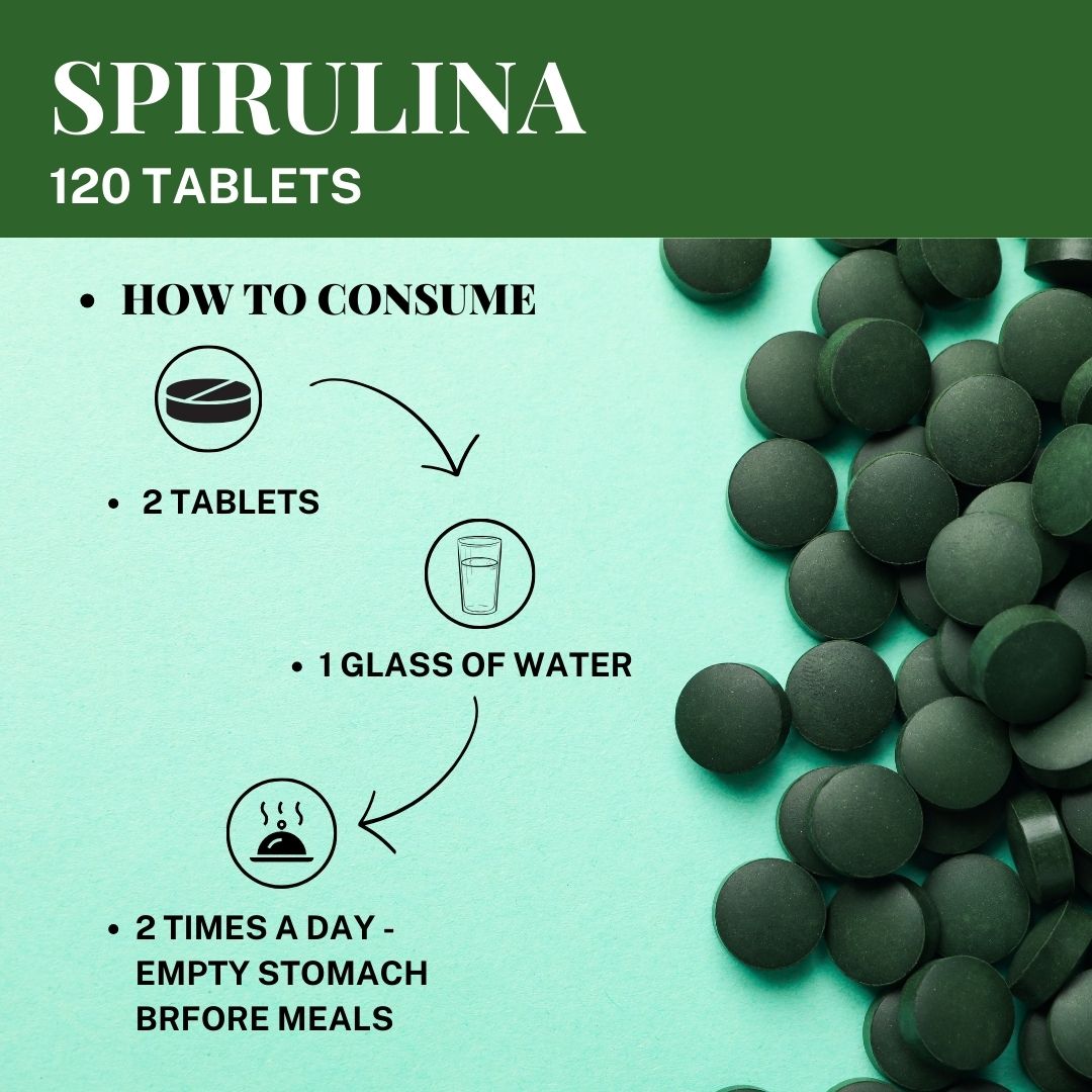Buy Spirulina Tablet for Nutrient Boost - how to consume
