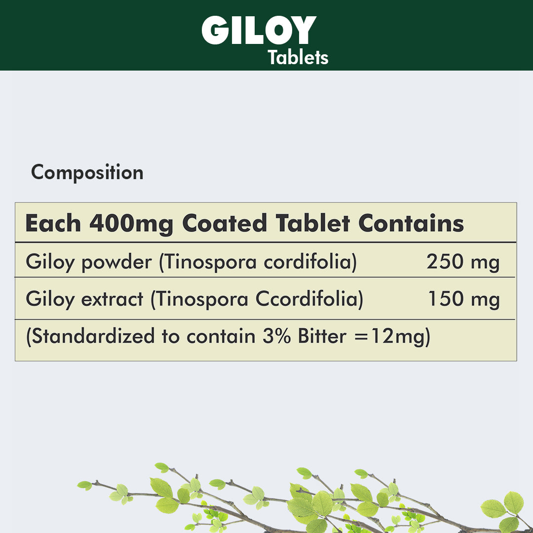 Giloy / Guduchi Tablet Immunity Booster Helps to Improve Overall Health