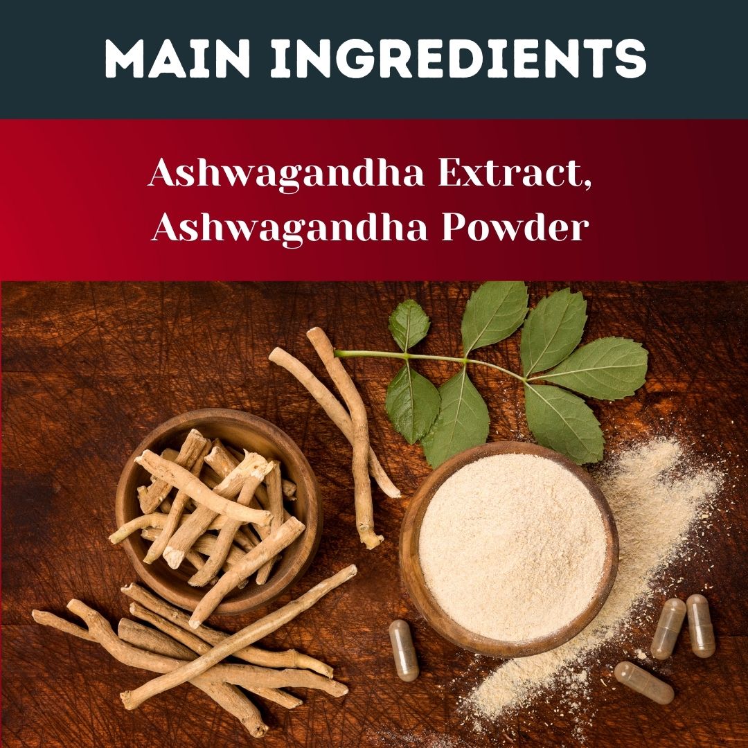 Ashwagandha Tablet Provides Relief form Anxiety and Stress Supports Mental Calmness