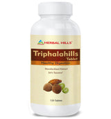 Triphala Tablets: Ayurvedic Supplement with Amla, Haritaki & Bibhitaki for Digestive support