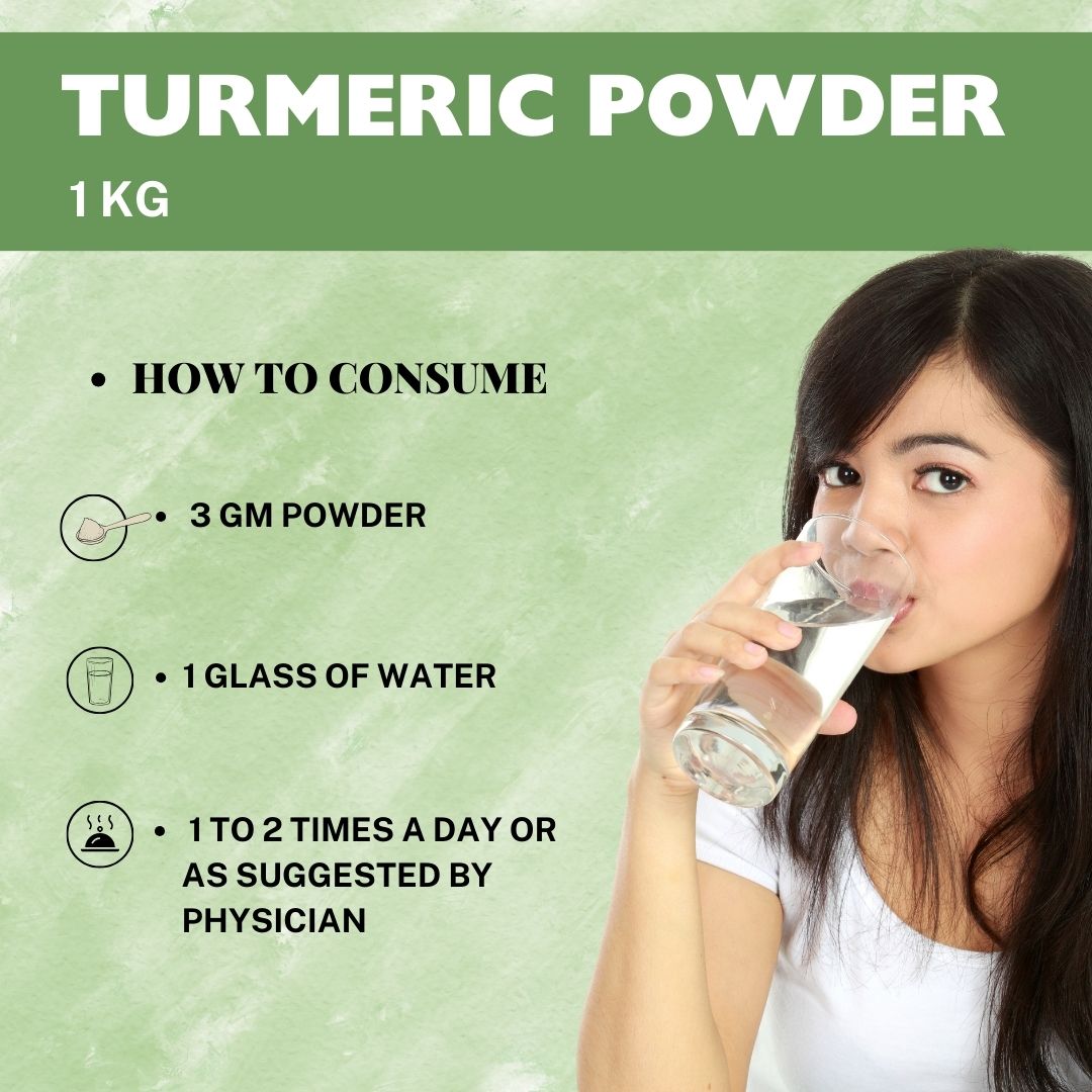 Turmeric Powder for Cough and Cold Relief & Anti Infalmmatory Properties