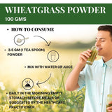 Wheatgrass Powder Immunity Booster & Natural Body Detoxifier. Immunity Support & Detoxification