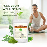 Green Routine Combo Offer - Ashwagandha (1 Kg) + Wheatgrass (1/5 Kg) + Moringa Powder(1 Kg) for Strength, Energy and Stamina