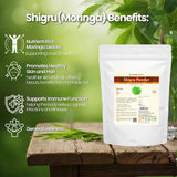 Green Routine Combo Offer - Ashwagandha (1 Kg) + Wheatgrass (1/5 Kg) + Moringa Powder(1 Kg) for Strength, Energy and Stamina