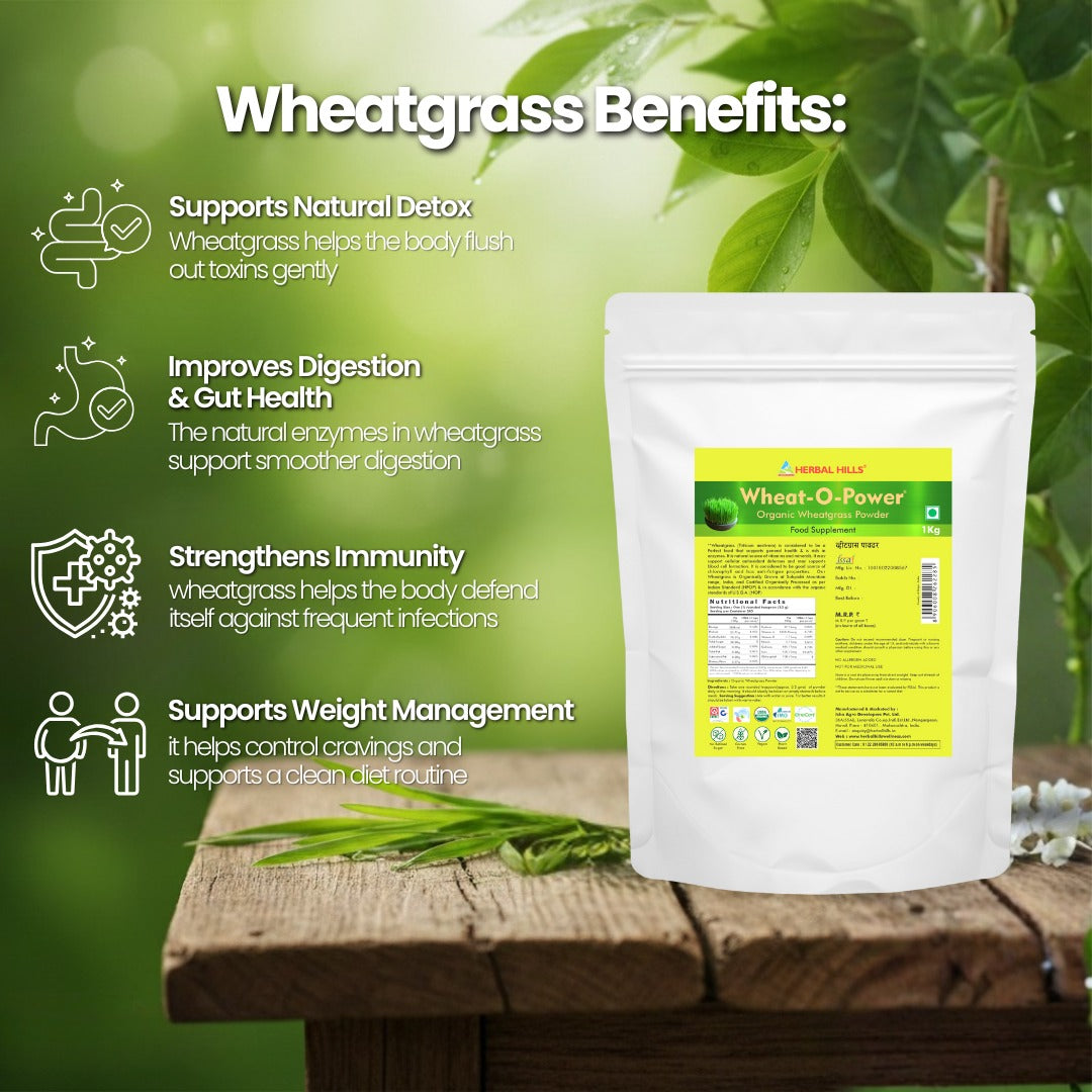 Green Routine Combo Offer - Ashwagandha (1 Kg) + Wheatgrass (1/5 Kg) + Moringa Powder(1 Kg) for Strength, Energy and Stamina