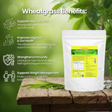 Green Routine Combo Offer - Ashwagandha (1 Kg) + Wheatgrass (1/5 Kg) + Moringa Powder(1 Kg) for Strength, Energy and Stamina