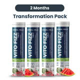VitoFizz Men’s Energy & Stamina Tablets – L-Arginine, Ashwagandha – Watermelon Flavor – 15 Effervescent Tablets