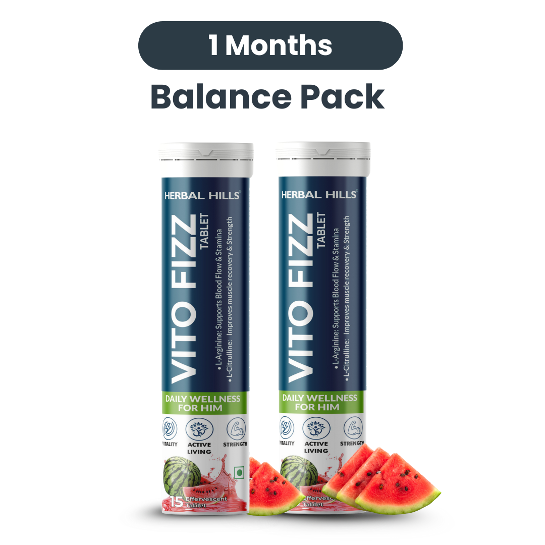 VitoFizz Men’s Performance and Stamina Effervescent Tablets