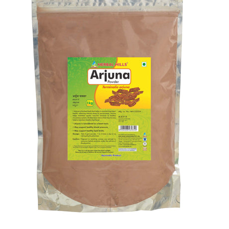 Arjuna Powder for Heart Health Herbal Wellness Support Maintains Healthy Heart Functions.