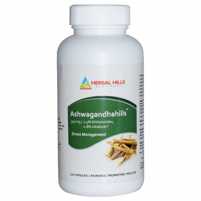 Ashwagandha Capsule Manage Anxiety & Stress Relief Enhanced Absorption & Antioxidants