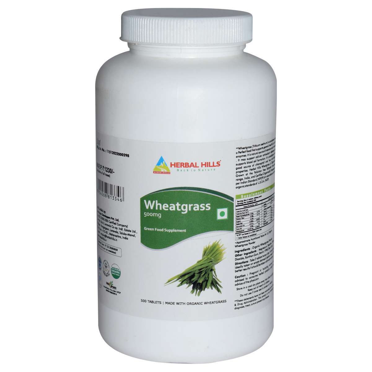 Wheat - o - power (wheatgrass tablet)